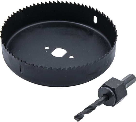 Изображение товара Кольцевая пила HCS по дереву РемоКолор 127 мм, сверло 6 мм, держатель 35-7-612