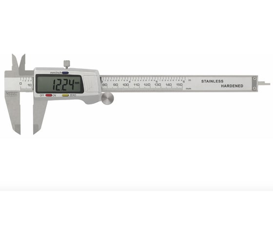Изображение товара Штангенциркуль цифровой Vogel 0-150 0.01 с глубиномером с роликом 202002