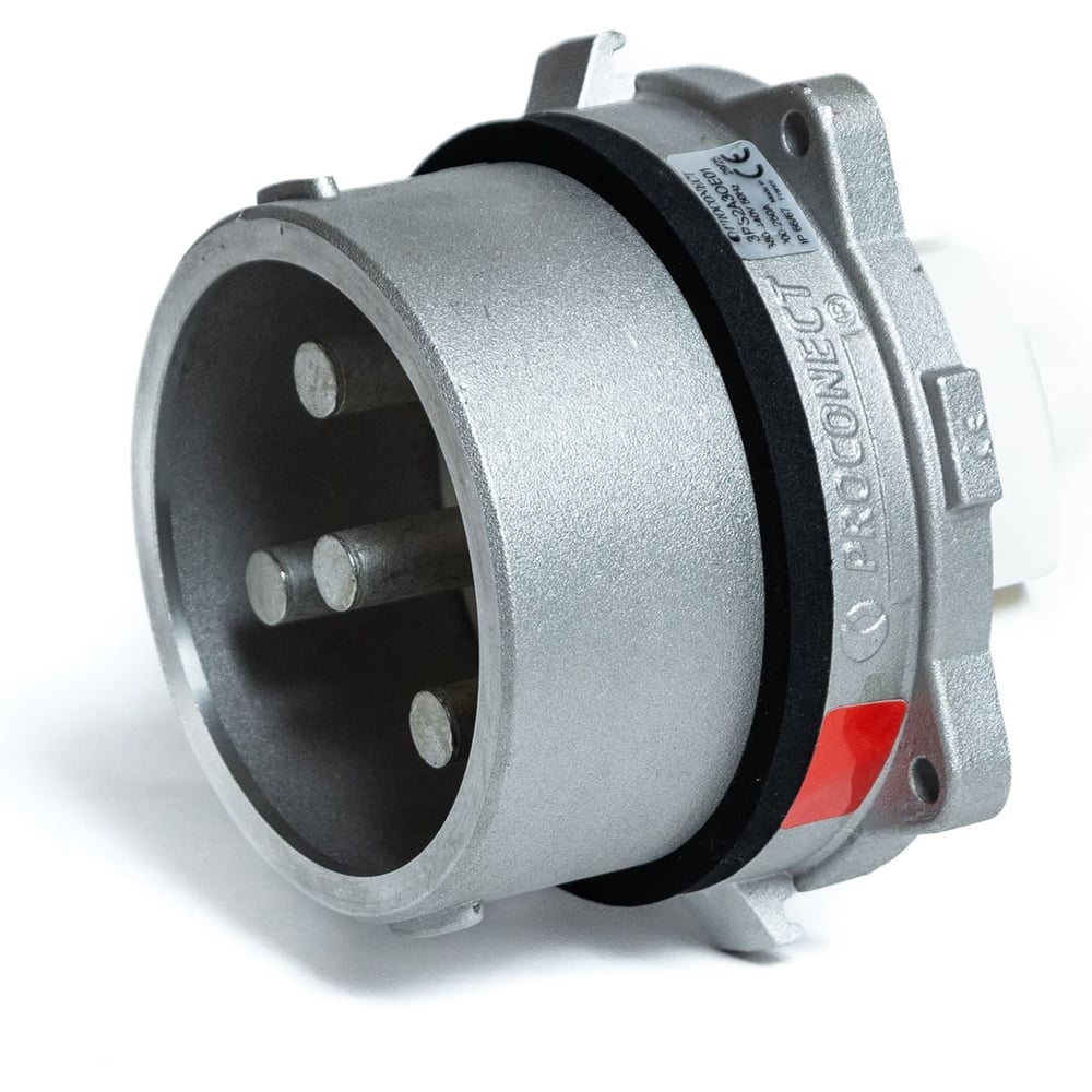 Изображение товара Вилка встраиваемая Proconect панельная 3P+E 250А IP67 металл