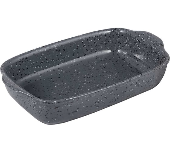 Изображение товара Форма для выпечки и запекания MAUNFELD AGATA из жаропрочной керамики, 35x22,2x7,5 см MF35AGT01BW