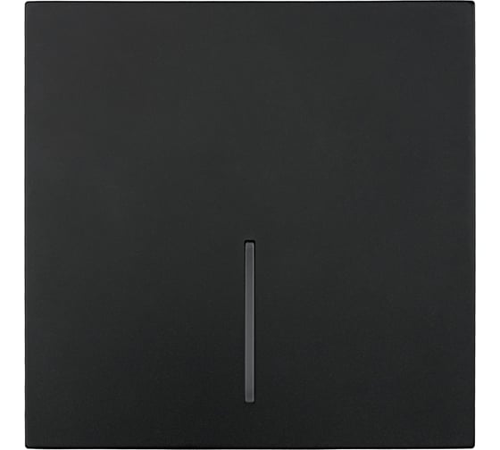 Изображение товара Выключатель Lezard ZIMA с подсветкой черный бархат безвинтовой зажим/клемма 704-4288-111QC