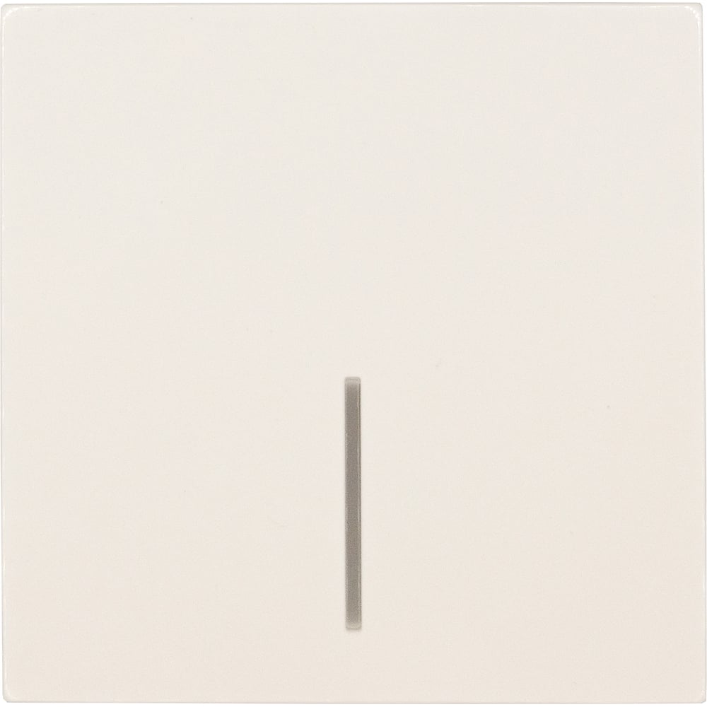 Изображение товара Выключатель Lezard ZIMA с подсветкой слоновая кость 1 клавиша IP20