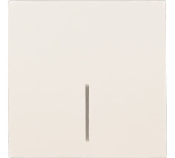 Изображение товара Выключатель Lezard ZIMA с подсветкой слоновая кость безвинтовой зажим/клемма 704-9088-111QC