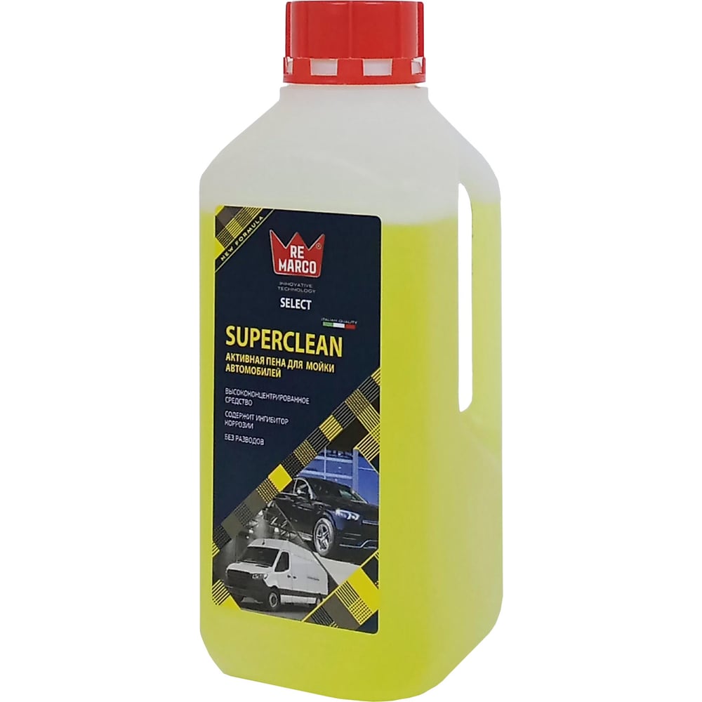 Изображение товара Автошампунь Re Marco Select для бесконтактной мойки SUPER CLEAN 1 кг