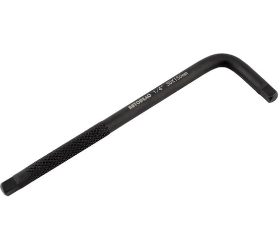 Изображение товара Вороток АвтоDело Г-образн. (1/4"; 150_30мм; Cr-Mo; усиленный) (39770) 16843