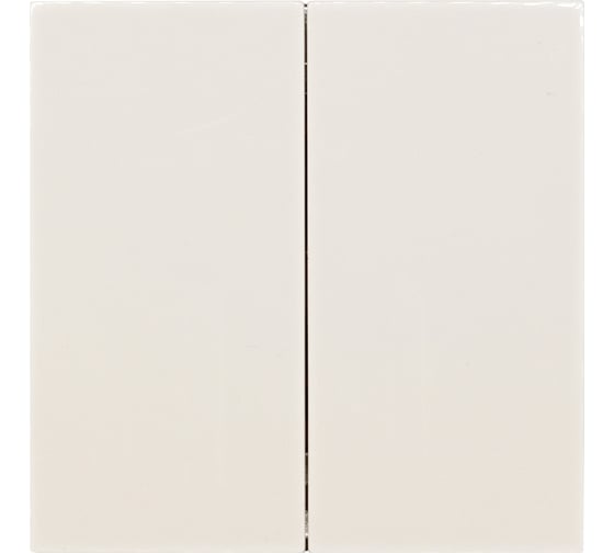 Изображение товара Выключатель Lezard ZIMA 2-ой слоновая кость безвинтовой зажим/клемма 704-9088-101QC