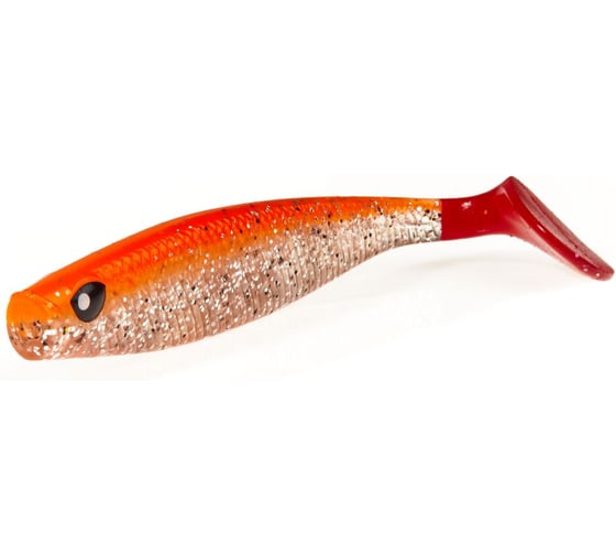Изображение товара Виброхвосты LUCKY JOHN LJ 3D Series RED TAIL SHAD 3.5in, цвет PG32, 5шт. 140426-PG32