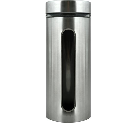 Изображение товара Банка для сыпучих продуктов МУЛЬТИДОМ металлик объем 750 мл VL80-624