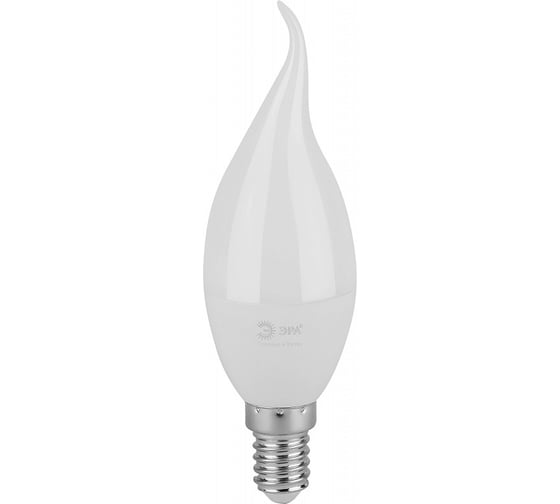 Изображение товара Лампочка светодиодная ЭРА GREEN LINE LED BXS10W830E14 GL, E14, 10 Вт, свеча, на ветру теплый свет Б0067120