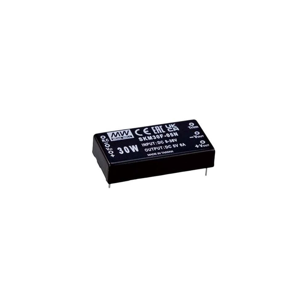 Изображение товара Преобразователь Mean Well DC-DC SKM30F-05N 5V 6A высокая надежность компактный