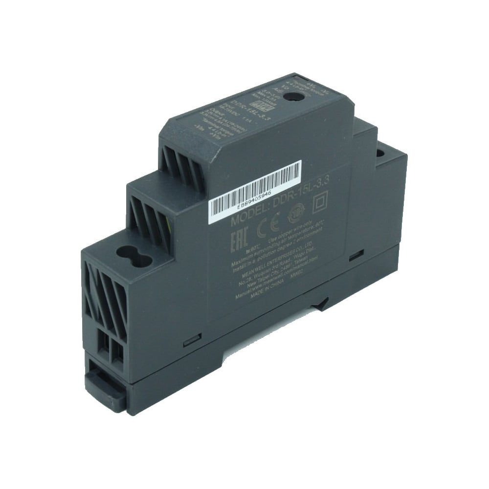 Изображение товара Преобразователь напряжения Mean Well DDR-15L-3.3 15Вт 3.3 В однопазный