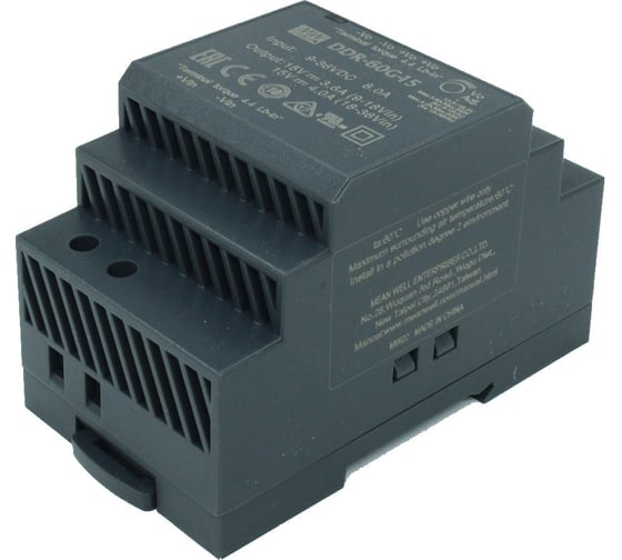 Изображение товара Преобразователь Mean Well DC/DC DDR-60G-15 60Вт Т03006465