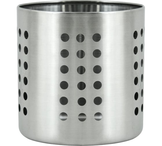 Изображение товара Подставка для столовых приборов МУЛЬТИДОМ металлик размер 13х12 см VL52-107