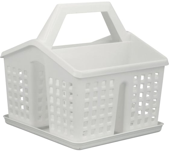 Изображение товара Подставка под столовые приборы МУЛЬТИДОМ Лофт 150х160х160 белый 480 006