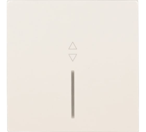 Изображение товара Выключатель Lezard ZIMA проходной с подсветкой слоновая кость безвинтовой зажим/клемма 704-9088-114QC