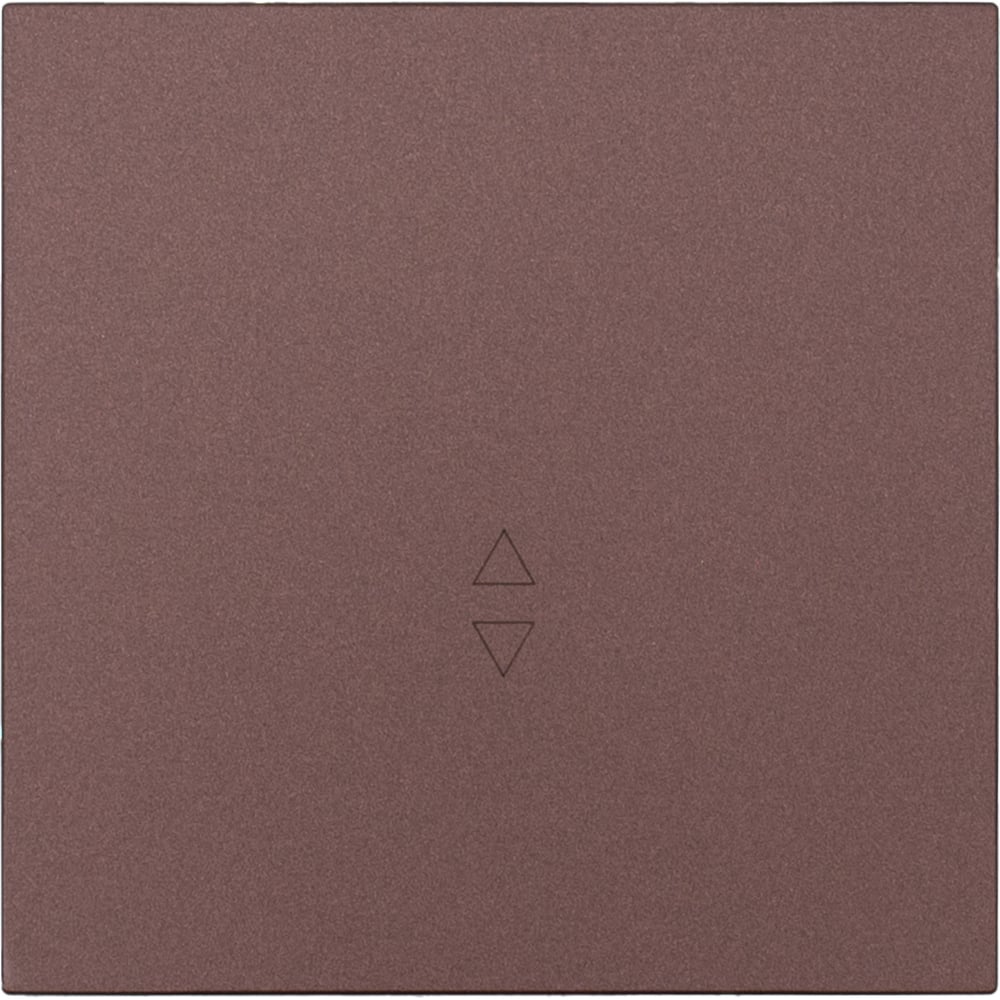 Изображение товара Выключатель Lezard ZIMA проходной безвинтовой 1-клавишный шоколад