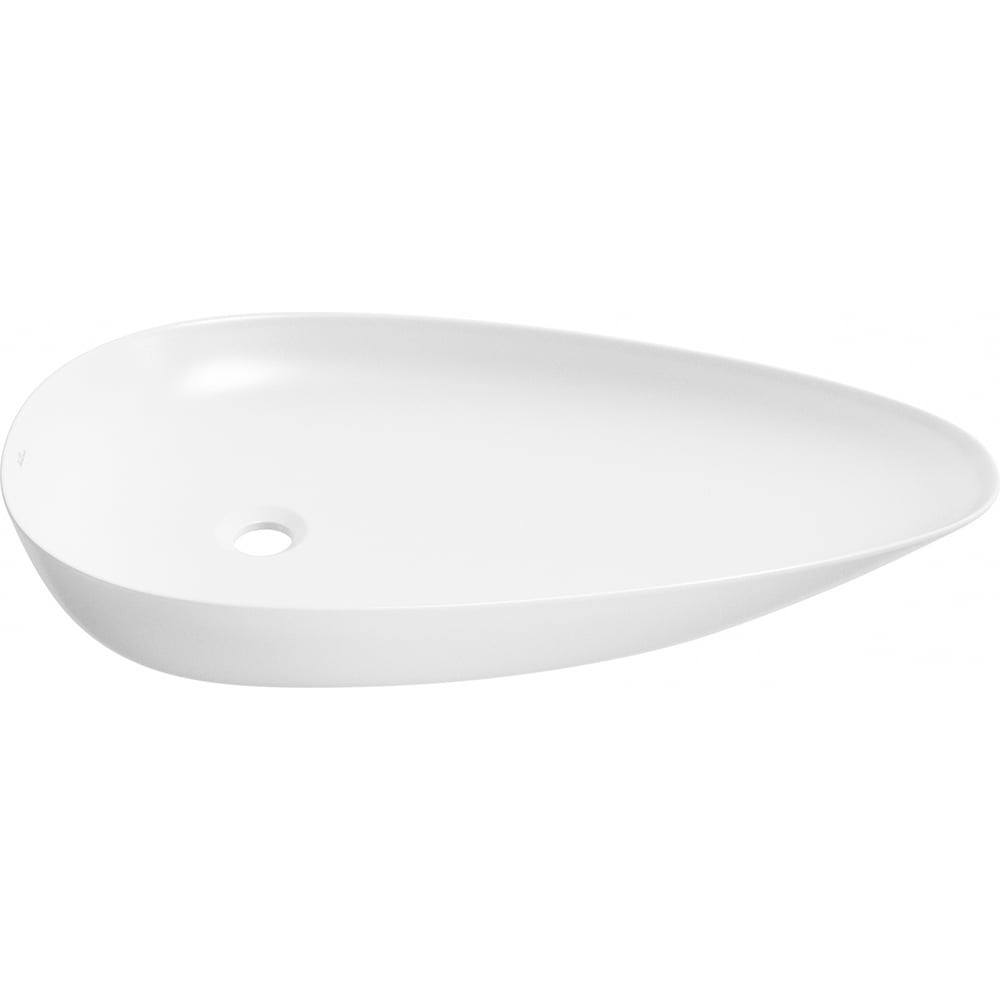 Изображение товара Накладная раковина Wellsee Faze Moment 76 см глянцевый белый