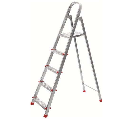 Изображение товара Стремянка металическая оцинкованная Variant 6 ступеней М6006