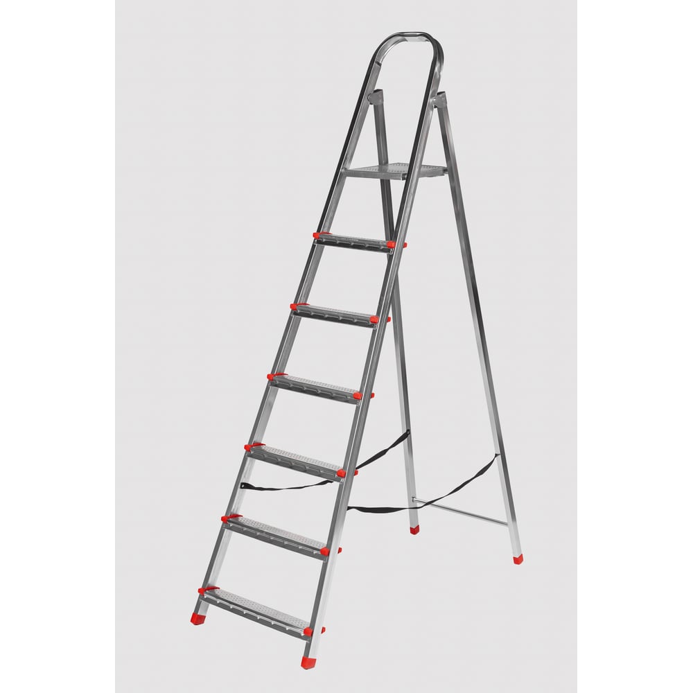 Изображение товара Стремянка металическая оцинкованная 7 ступеней Variant M6007 для бытовых работ