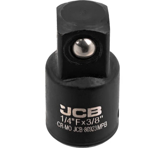Изображение товара Адаптер-переходник ударный JCB 1/4(F) х 3/8(M) JCB-80923MPB(59502)