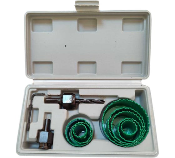 Изображение товара Набор кольцевых пил по дереву WYNNS 11предметов, 19-64 мм 00000027387