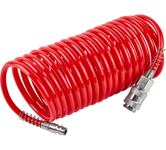 Изображение товара Шланг спиральный нейлон Elitech 5 м, 8х5 мм 0704.010300