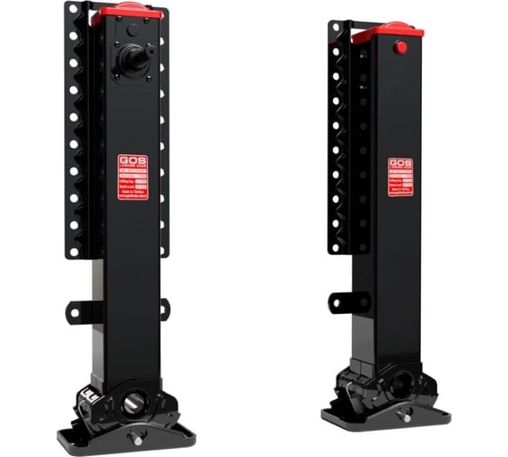 Изображение товара Устройство опорное GOS (нога 700, вылет 370, подошва S, ручка 450, вал 1470, 10 отверстий) SM700S010503