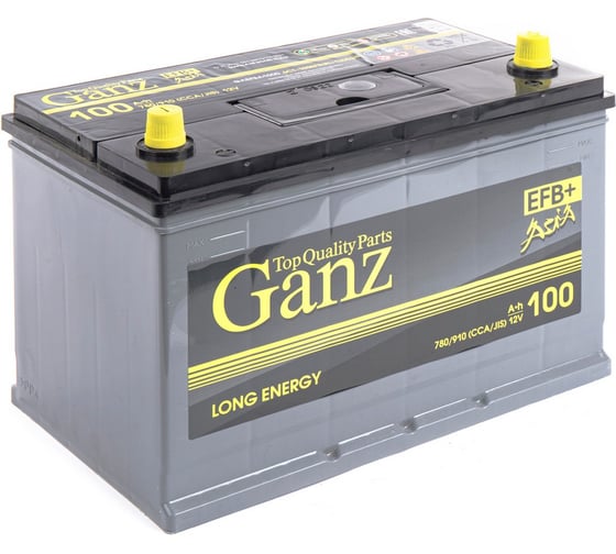 Изображение товара Аккумулятор Ganz ASIA EFB 100 А/ч Обратная R+ 306x175x225 EN780 А GAEFBA1000