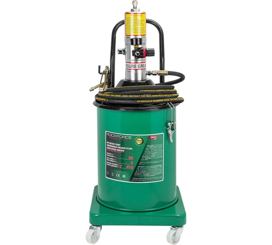 Изображение товара Нагнетатель смазки пневматический перекатной Rockforce 20 л RF-TRH20 MST(60316)