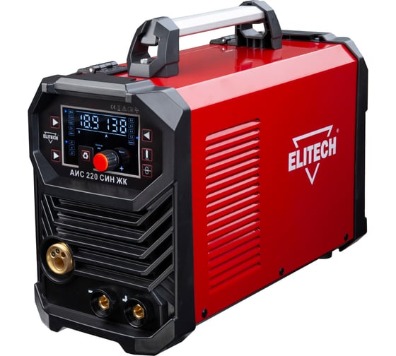 Изображение товара Сварочный инвертор Elitech MIG/MAG АИС 220 СИН ЖК 204750