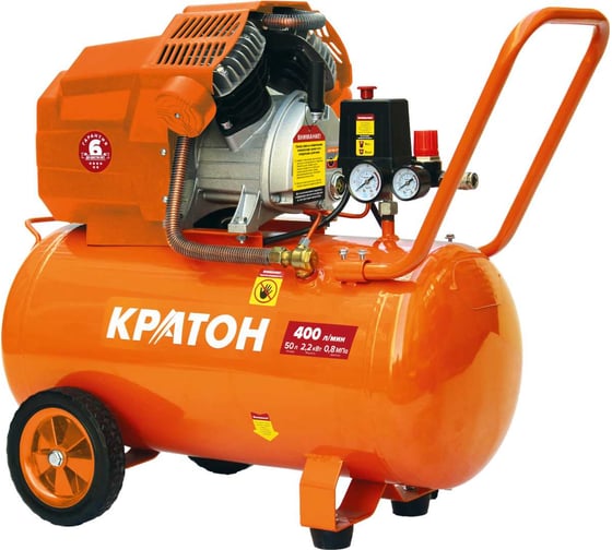 Изображение товара Компрессор с прямой передачей Кратон AC-400-50-DDV 3 01 01 066