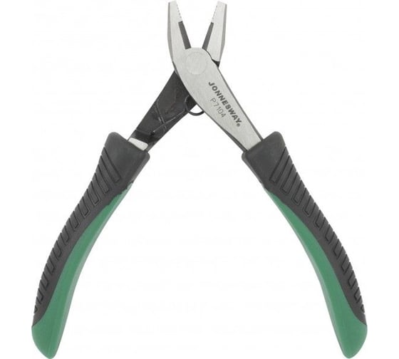 Изображение товара Пассатижи мини Jonnesway P7104 с ПВХ рукоятками, 120 мм 046902