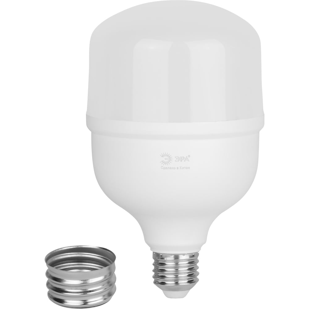 Лампа светодиодная ЭРА GREEN LINE LED POWER T10060W840E27/E40 GL Е27/Е40 60 Вт колокол яркий белый свет Б0067072