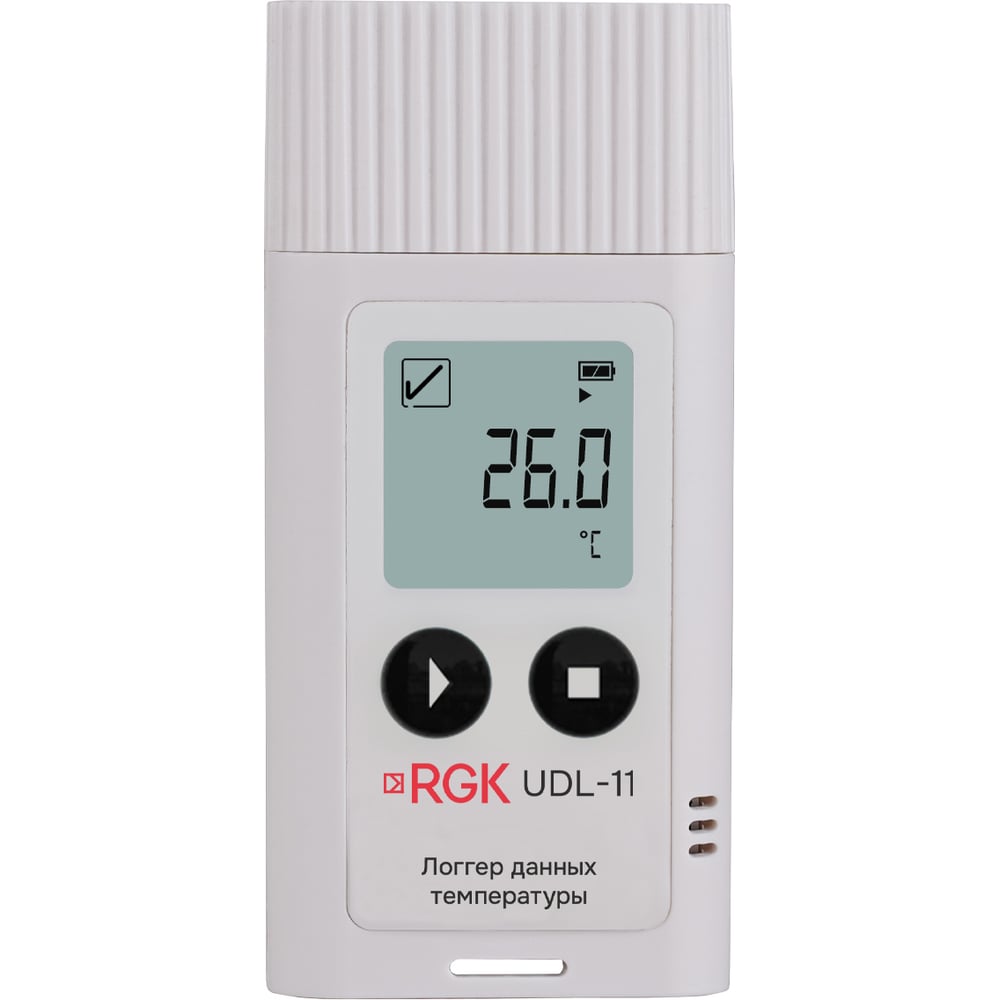 Изображение товара Логгер данных температуры RGK UDL-11 с поверкой в компактной упаковке