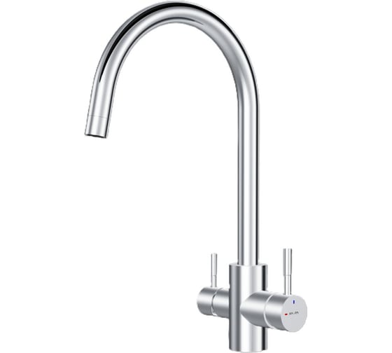 Изображение товара Смеситель для кухни AM.PM X-Joy S с С-изливом с каналом для питьевой воды, хром F85B07700
