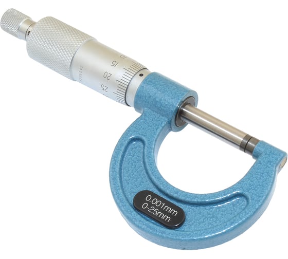 Изображение товара Микрометр гладкий TLX МК- 25 0- 25 мм 0,001 тв.сплав 400-505М 75152
