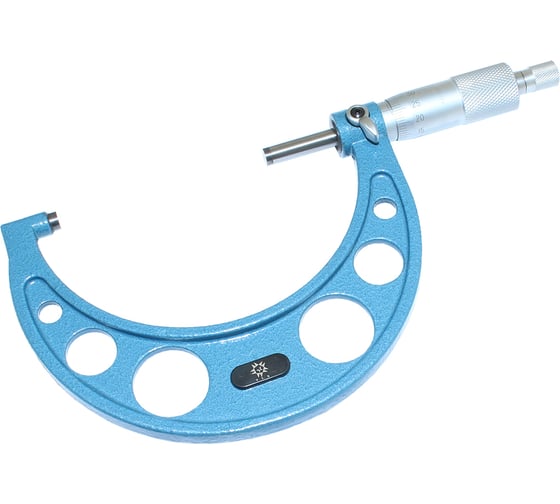 Изображение товара Микрометр гладкий TLX МК-100 75-100 мм 0,01 кл.т.1 тв.сплав 400-120М 75235