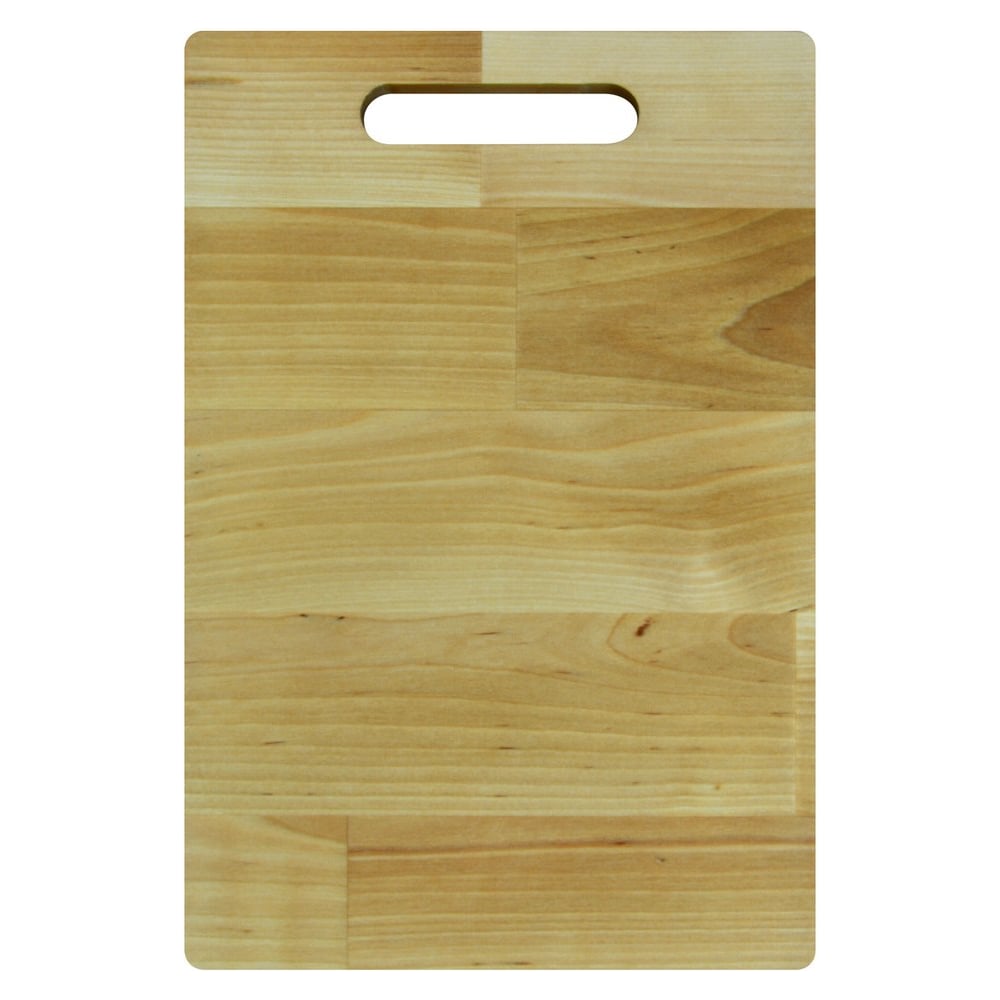 Изображение товара Разделочная доска МУЛЬТИДОМ 26х17,5 см из дерева с отверстием