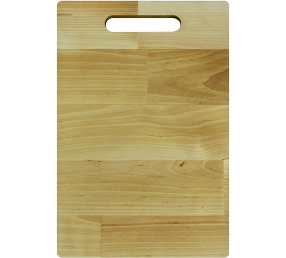 Изображение товара Разделочная доска МУЛЬТИДОМ Размер 26х17,5 см, толщина 1,8 см МФ18-225