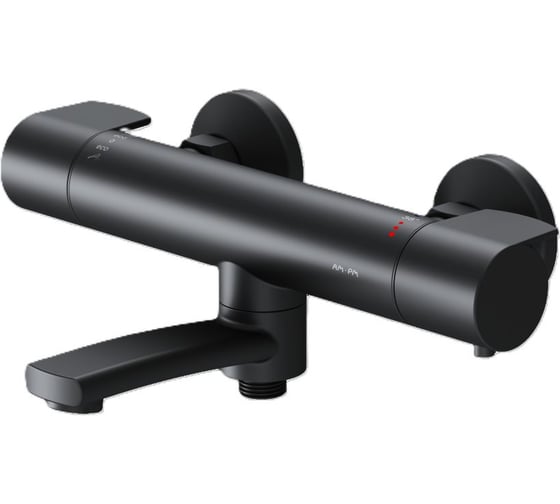 Изображение товара Смеситель для ванны/душа с термостатом AM.PM X-Joy черный F85A50022
