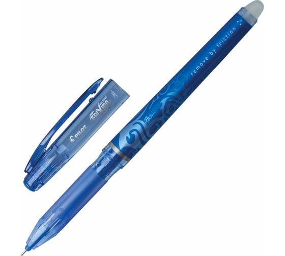 Изображение товара Ручка стираемая гелевая ОФИСМАГ с грипом PILOT Frixion Point, синяя, комплект 2 штуки, линия письма 0,25 мм 880581