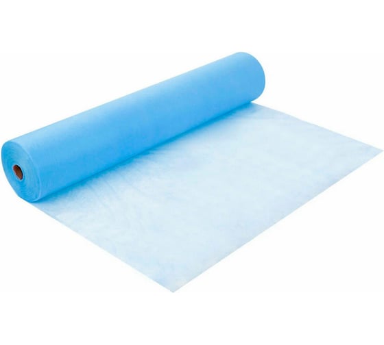 Изображение товара Простыня ОФИСМАГ голубая рулонная с перфорацией 100 шт, 80х200 см, спанбонд 20 г/м2, NF, ш/к 35970 631583