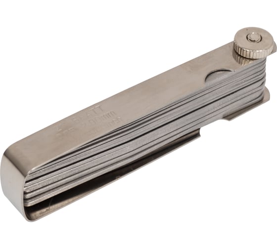 Изображение товара Набор щупов Vogel 0.05 ... 2.0, L=100, коническая, закаленная пружинная сталь, 21 шт 411009