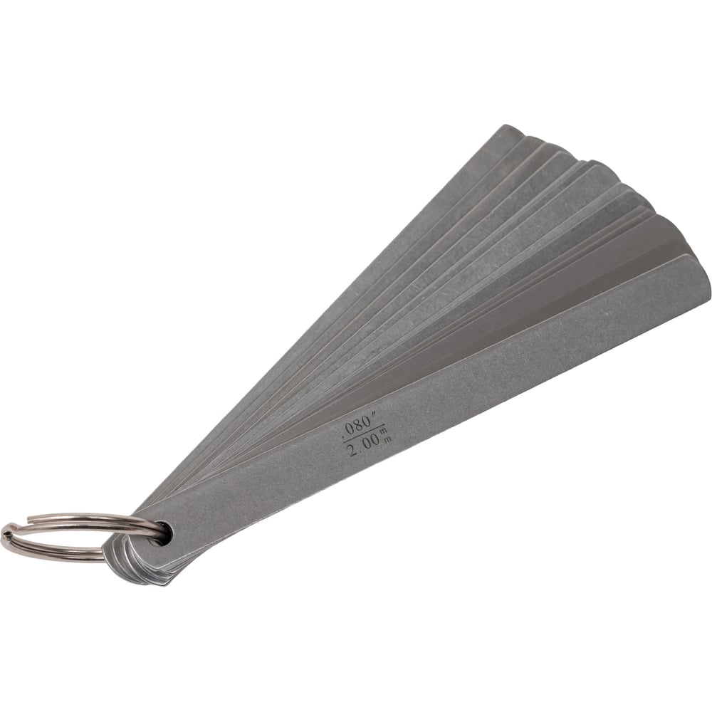 Изображение товара Набор щупов Vogel 0.10-2.0 мм, 20 шт, длина 150 мм, закаленная сталь