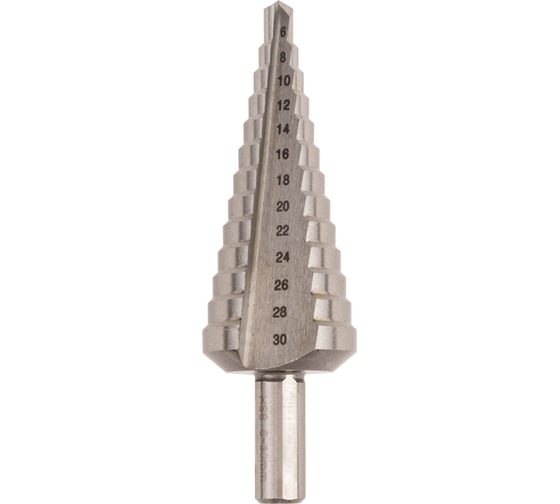 Изображение товара Сверло ступенчатое NORGAU 6-30 мм; HSS 010505330