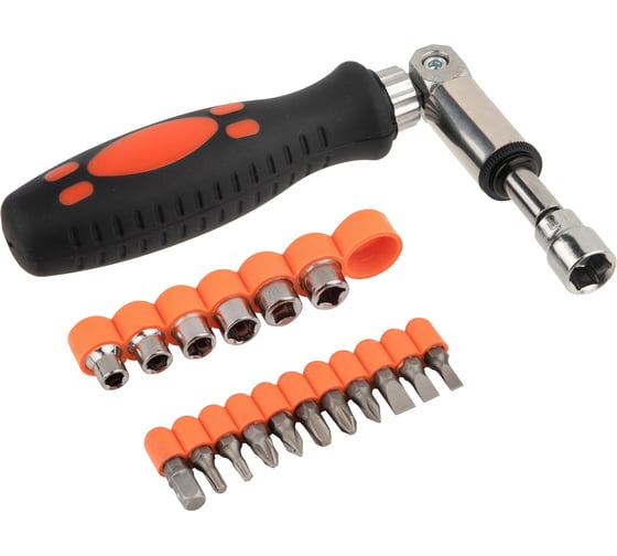 Изображение товара Отвертка реверсивная Park с шарниром 19 предметов 109098