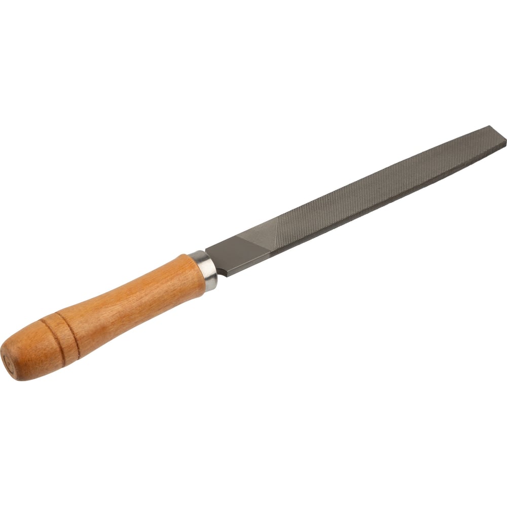 Изображение товара Напильник Park класс 2 плоский 150 мм перекрестная насечка дерево рукоять