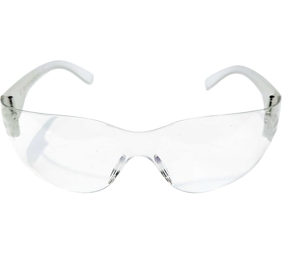 Изображение товара Очки защитные открытые SAMGRUPP поликарбонат прозрачные, 60 шт SAMC-073001001-60