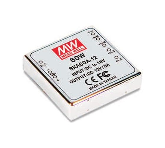Изображение товара Модульный DC-DC преобразователь Mean Well SKA60C-12 Т02021487