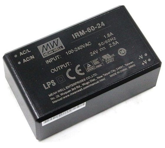 Изображение товара Источник питания Mean Well AC-DC на печатную плату IRM-60-15 Т02288488